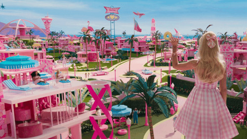 ¿Escasez mundial de pintura rosa por Barbie:  La película?
