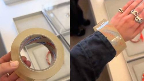 Revuelo por Pulsera de Balenciaga en Forma de Cinta Adhesiva a 3.200 Dólares