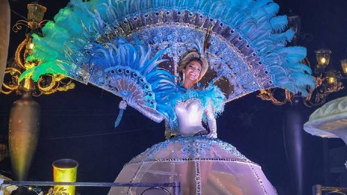 Aitana I Deslumbra en la Inauguración del Carnaval Cruceño 2024
