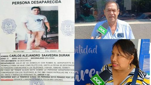 Caso de desaparición de piloto: Continúan con las investigaciones 