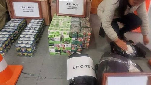 Secuestran más de 500 envases de cremas elaboradas con marihuana en El Alto