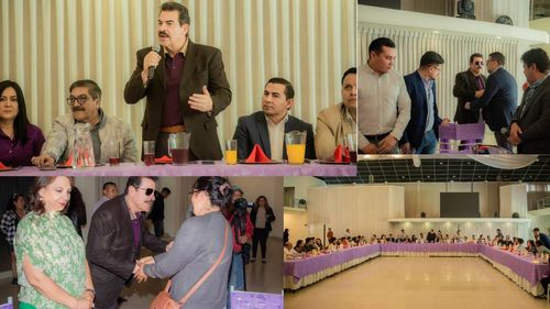 El Alcalde de Cochabamba se reúne con 42 Parlamentarios para bordar temas de relevancia nacional