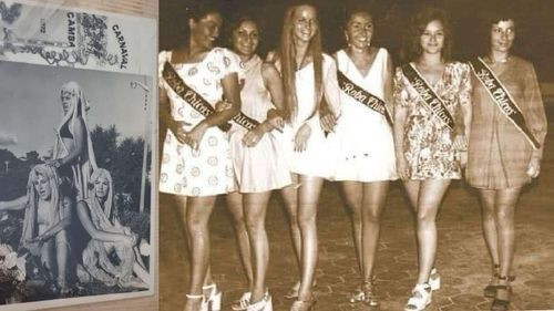  Las roba chicos, iconos de la primera comparsa de mujeres en Santa Cruz en 1972