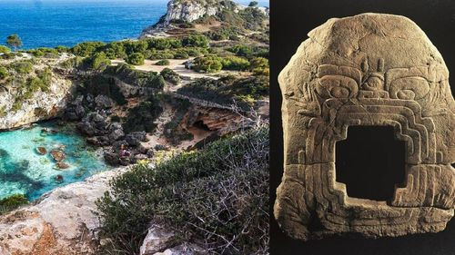 Hallan escultura mexicana valuada en 120.000 euros abandonada en Mallorca