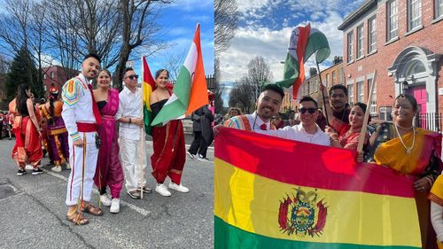 Bolivia destaca en el Desfile del Día de San Patricio en Dublín, Irlanda