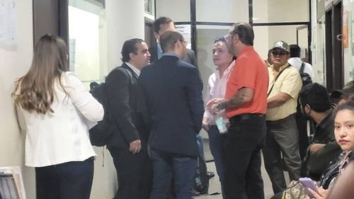  Suspenden audiencia del expresidente cívico Rómulo Calvo y diputado Erwin Bazán