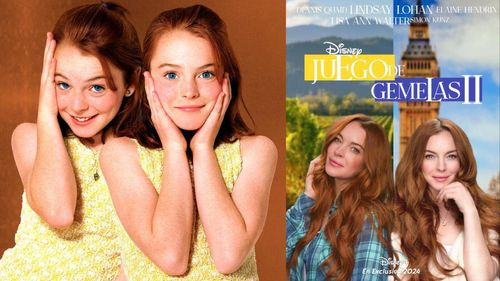  ¡Emocionante regreso! Lindsay Lohan revive a las gemelas Annie y Hallie de &quot;Juego de Gemelas&quot; después de 26 años 