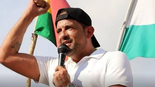 Luis Fernando Camacho  presenta pronunciamiento ante sentencia del TCP