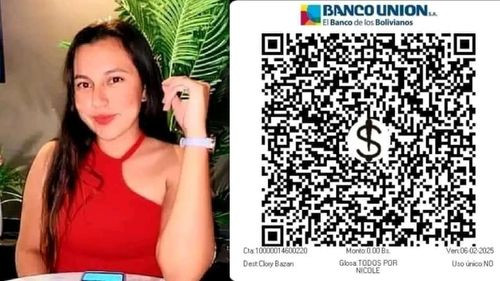 Nicol Vaca Bazán sufre grave accidente y necesita ayuda