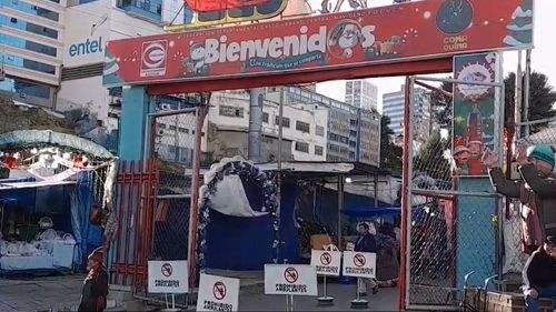 La Paz: Despedida de la feria navideña con misa y chocolatada en el Parque Urbano Central