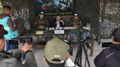 &quot;Operativo contra el narcotráfico en Beni, Bolivia&quot;