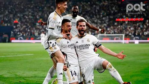 Real Madrid se corona campeón de la Supercopa de España con un contundente 4-1 sobre el Barcelona