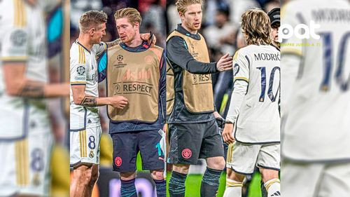 Luka Modric, Kevin De Bruyne y  Toni Kroos: Elegancia en el encuentro de gigantes del mediocampo