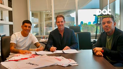 River Plate hizo oficial la incorporación de Enzo Pérez y otras figuras para el 2025