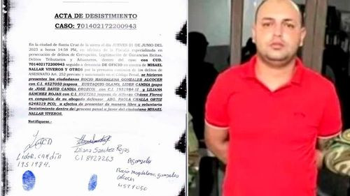 Presentan desistimiento a favor de Nallar