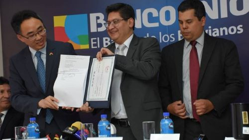Banco Unión y Banco ICBC de China abren corresponsalía para operaciones directas entre yuanes y bolivianos