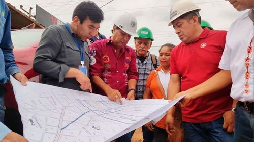 Alcalde de Ascensión de Guarayos anuncia el enlosetado de 70 cuadras