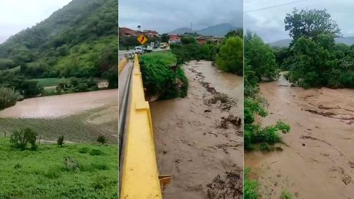 Agricultores de Pampagrande en  alerta ante el desborde del río Los  Negros