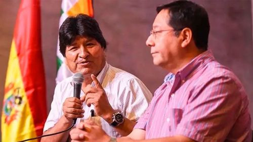 Evo pide a su bancada preparar juicio de responsabilidades contra presidente Arce