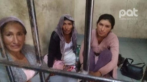 Tiquipaya: Tres hermanas detenidas tras arrojar piedras a la caravana del presidente Arce