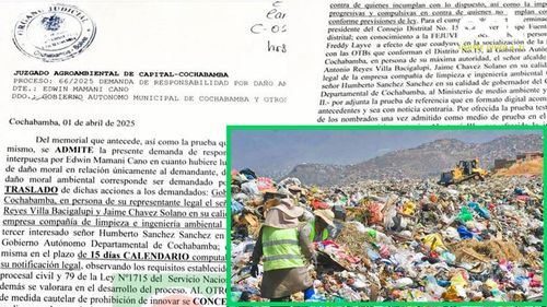 Tribunal Agroambiental de Cochabamba ordena suspensión del ingreso de basura a K&#039;ara K&#039;ara