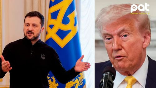 Trump minimiza rol de Zelensky en negociaciones de paz y desata polémica