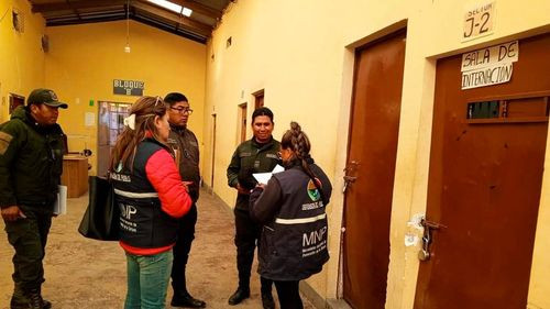 Verificación sorpresa de Defensoría del Pueblo en Chonchocoro por presunta tortura a reclusos