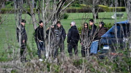 Imagen de Messi despidió a su padre en Rosario