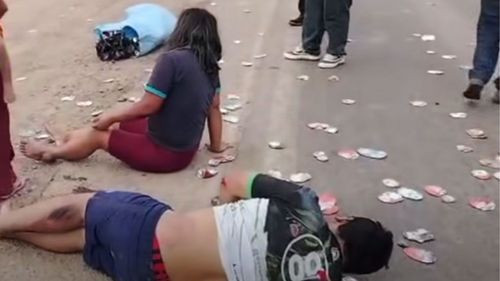 Imagen de Accidente de tránsito deja personas heridas en la ruta Cotoca–Pailón