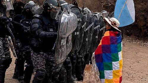 Jujuy: policía reprime a comunidad indígena y deja siete detenidos