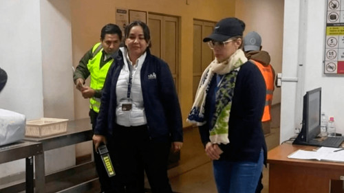Daniela Durán es trasladada de Santa Cruz a La Paz