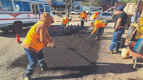 Santa Cruz reforzará la reparación de baches con 20 frentes de trabajo