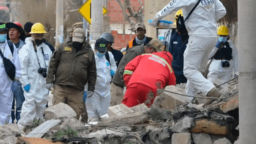  Rescatan el cuerpo de un sargento en Viacha y la cifra de fallecidos se eleva a siete