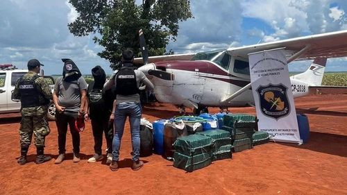 Condenan a piloto boliviano por tráfico de 265 kilos de cocaína en Paraguay