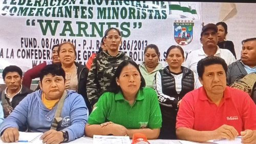 Comerciantes de Warnes exigen reunión con el alcalde Mario Cronenbold en 72 horas