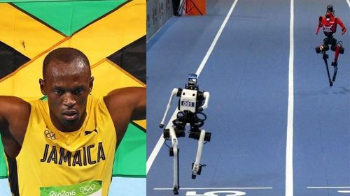 Imagen de Robot humanoide supera el récord de Usain Bolt