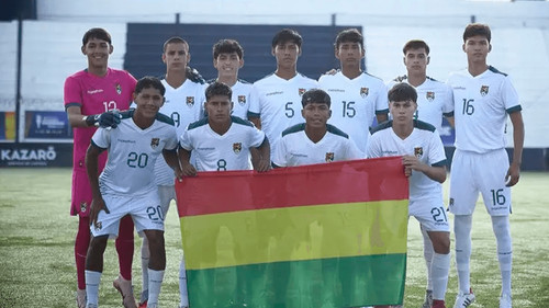 Bolivia Sub-17 golea 5-0 a Paraguay en el Torneo Internacional Jóvenes Promesas
