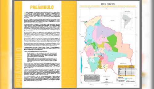 TSE publica nueva cartografía electoral