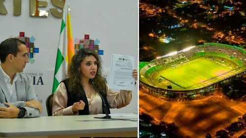 El gobierno nacional invierte bs 44.2 millones para mejorar el estadio Ramón Tahuichi Aguilera