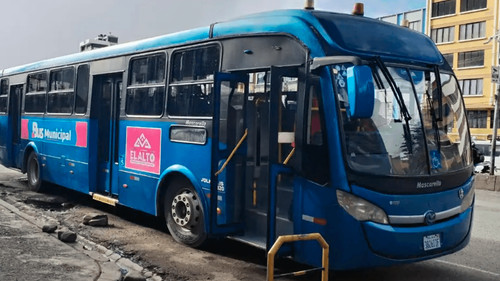 Hasta que se garantice el combustible”, el Bus Municipal de El Alto suspende sus operaciones desde el lunes