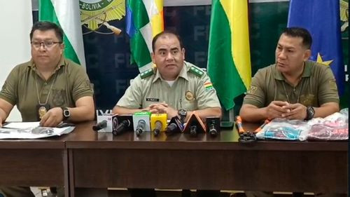 Presentan a dos presuntos autores del asesinato de Alcides Mendoza  
