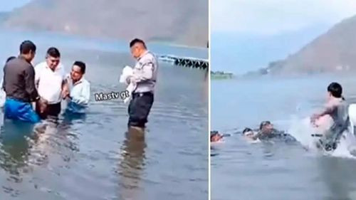 Hombre muere ahogado durante un bautizo en lago Atitlán  