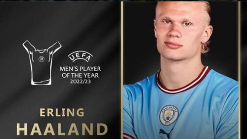 Haaland, el mejor jugador del año de la UEFA