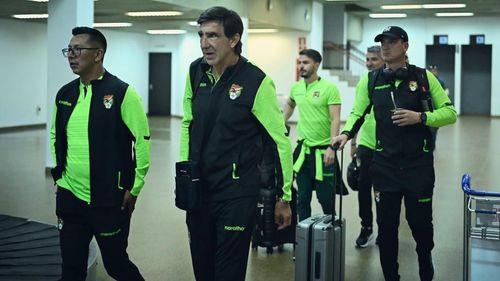 Selección Nacional llegó a Santa Cruz, antes de pasar a Brasil