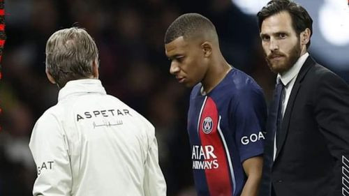 Perdió el Real Madrid, goleó el PSG, Kylian Mbappé se lesionó