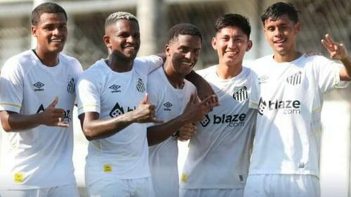 Hat trick de Miguelito en la goleada del Santos Sub 20