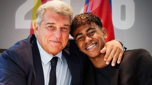 Barcelona aseguró a Lamine Yamal hasta el 2026