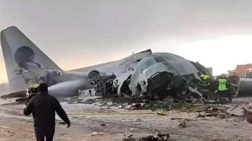 Activan tres investigaciones por el accidente del Hércules en El Alto