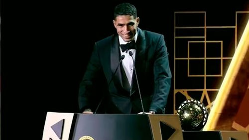 Achraf es elegido el mejor jugador  africano del año