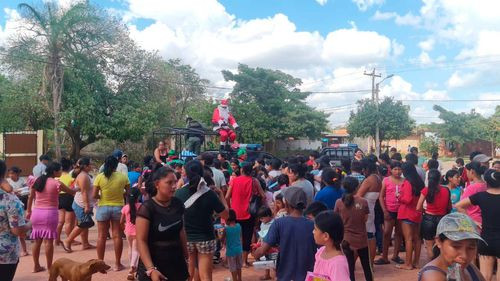 Agentes del Grupo Delta: Mensajeros de felicidad en navidad
